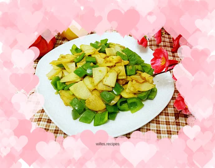 【Tianjin】Fried potatoes with green pepper