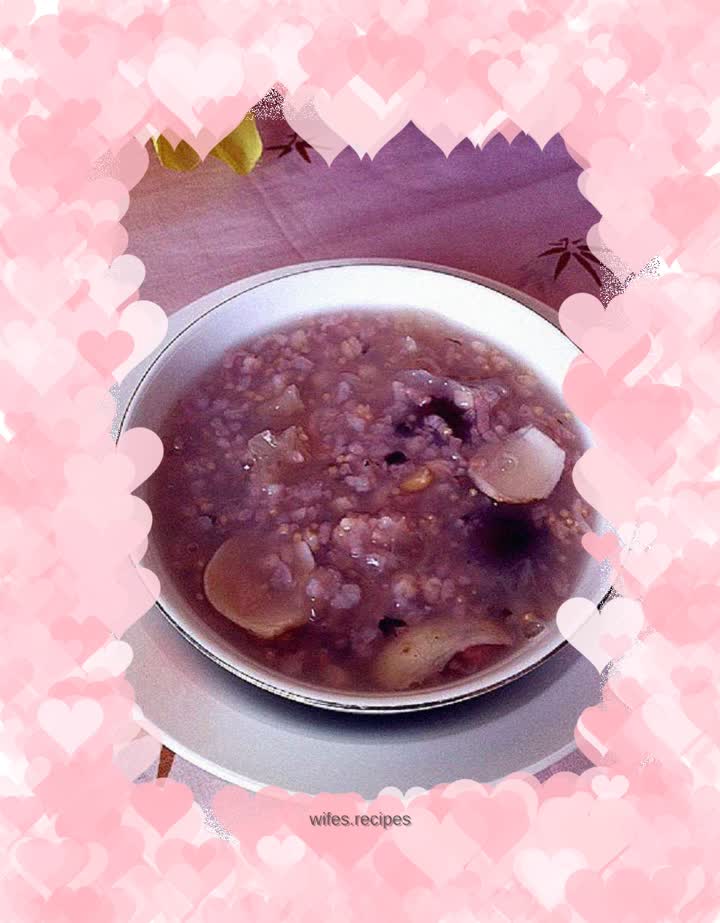 Tremella lily, donkey hide gelatin and jujube porridge