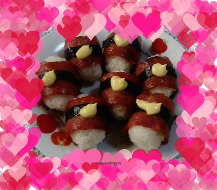 Bacon (nigiri sushi)