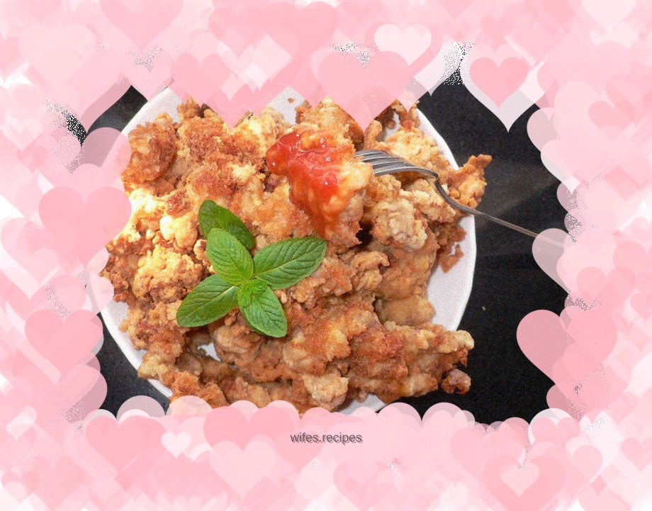 Hot chicken popcorn~~