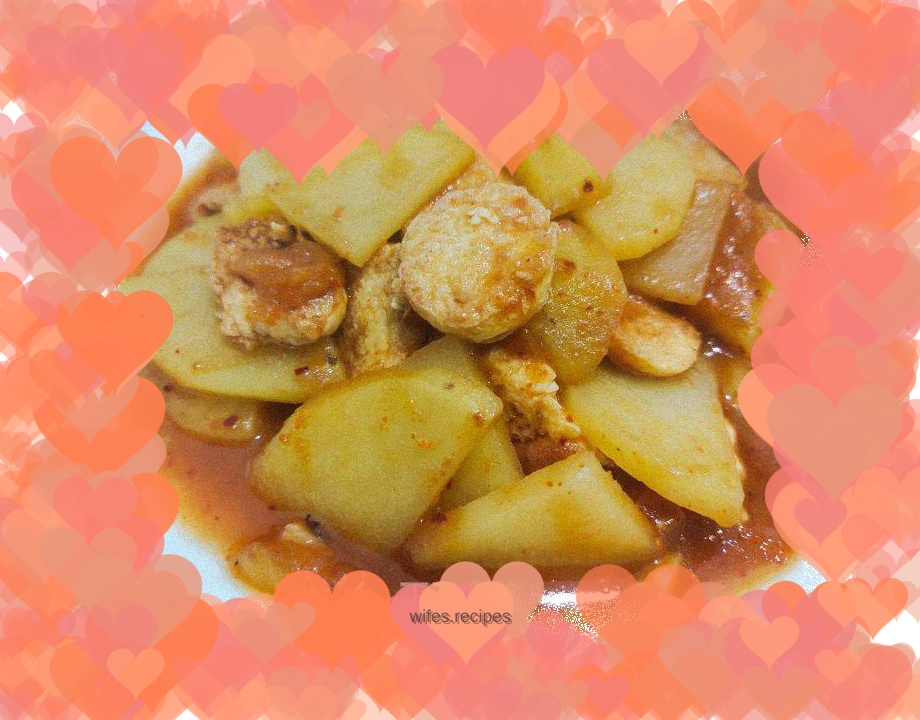 Home Cooked Potato Grilled Japanese Tofu