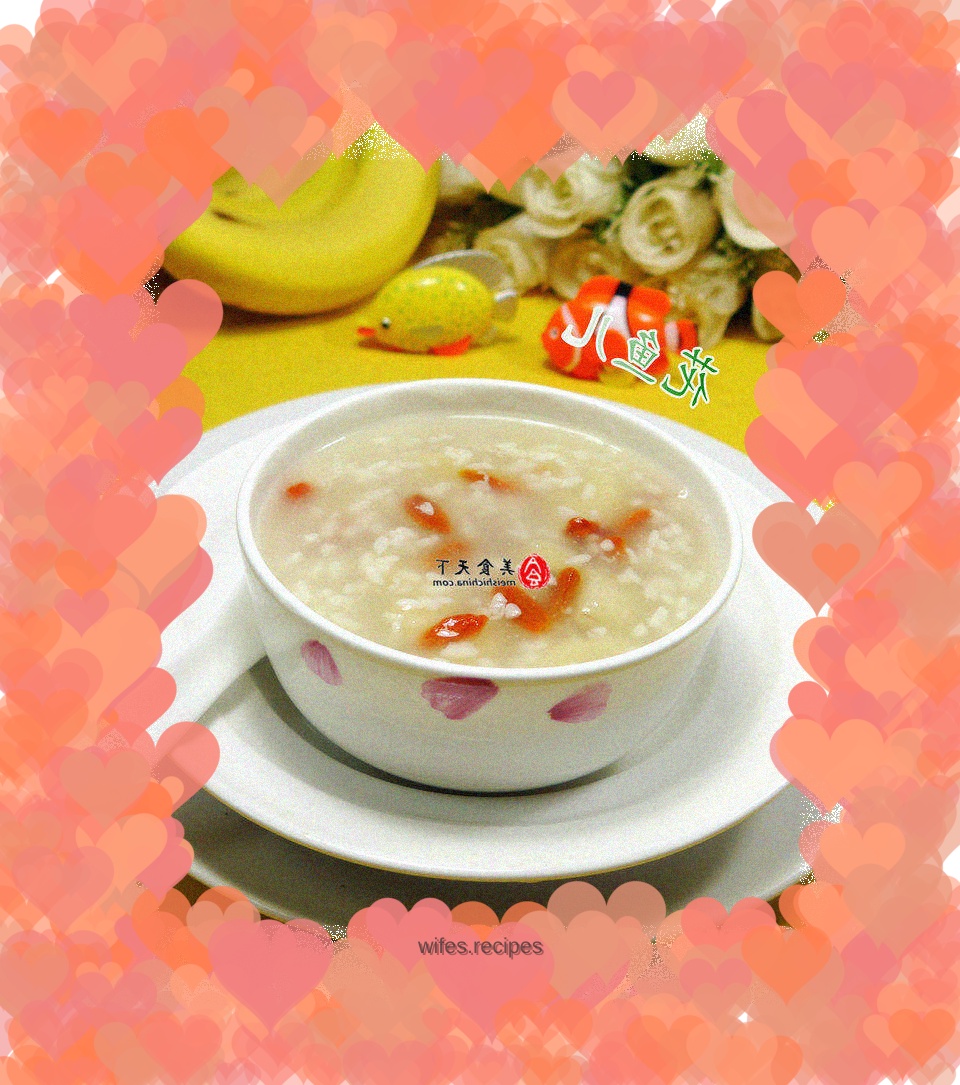 Wolfberry fermented banana soup