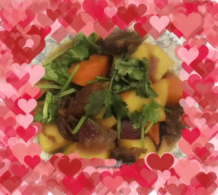 Beef stew with potatoes