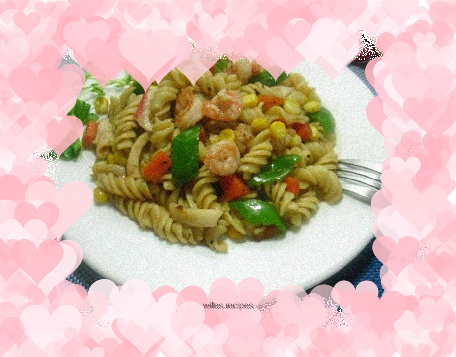 Seafood Fried Spaghetti