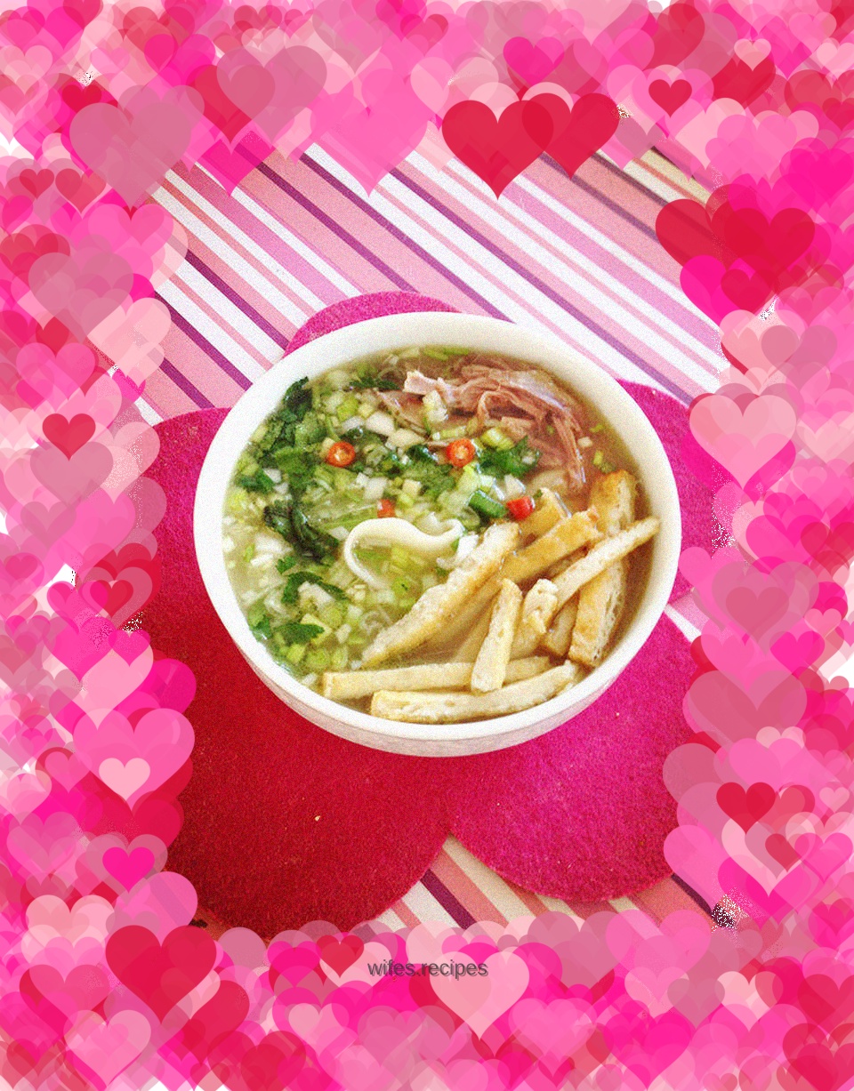 Chicken Noodles in Clear Soup