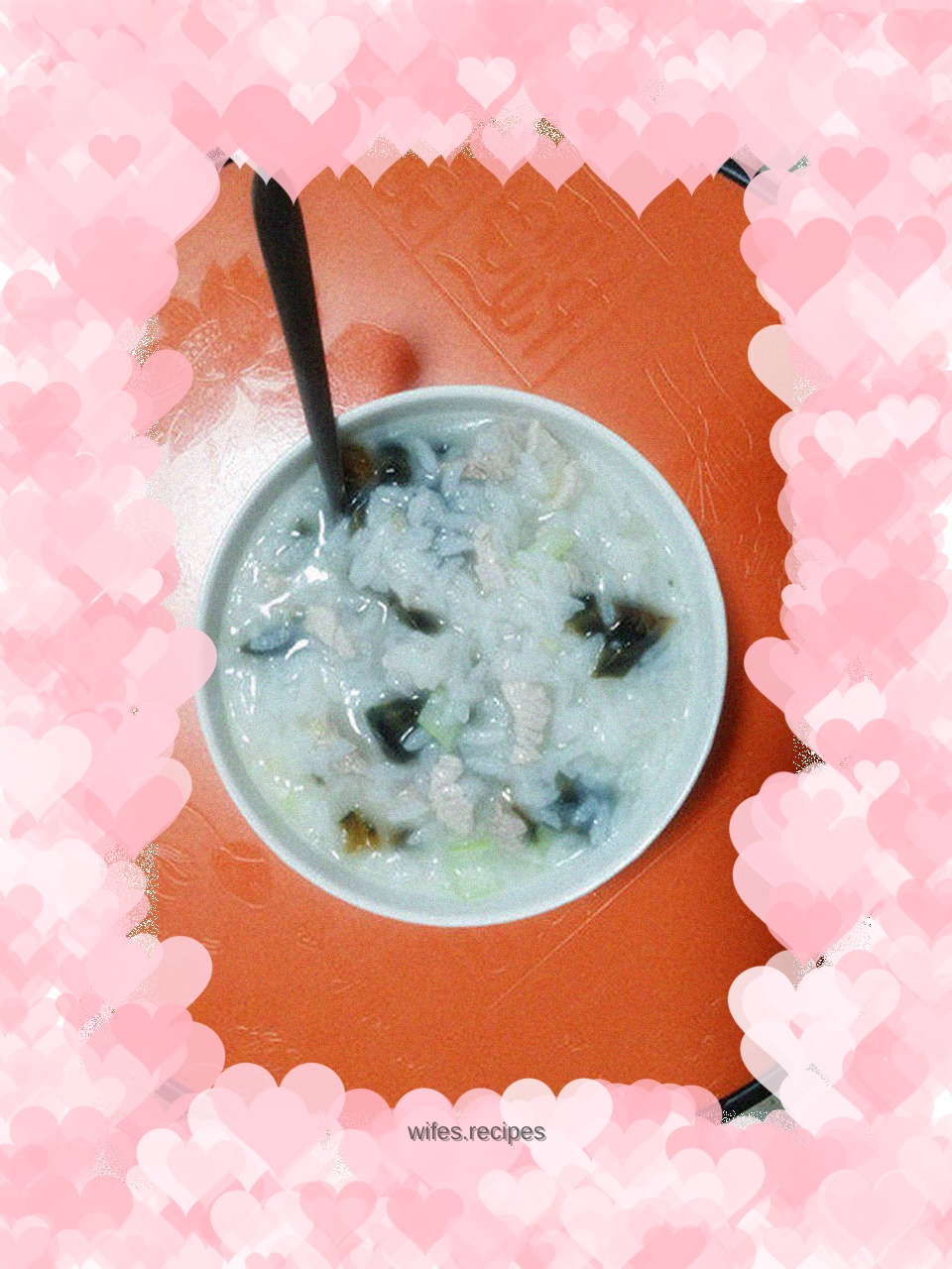 Preserved egg and lean meat porridge