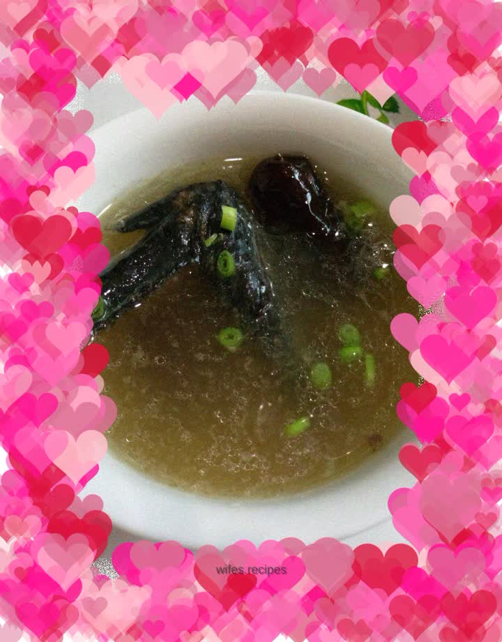 Red Date, Yam and Black-bone Chicken Soup