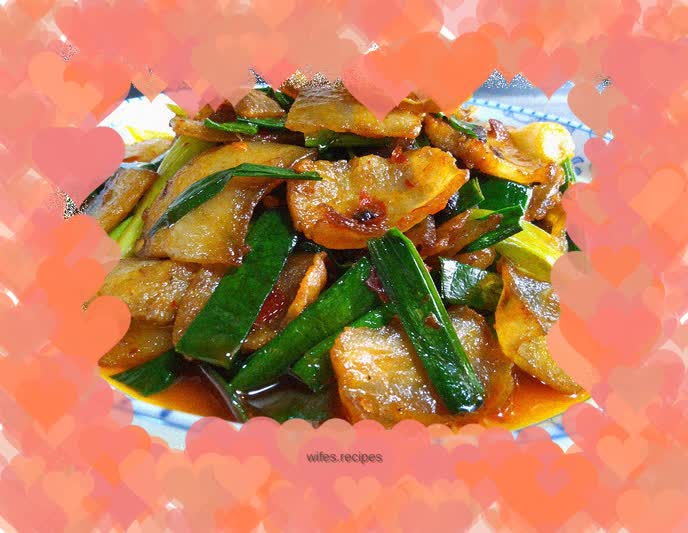 【Twice-cooked pork cheek】