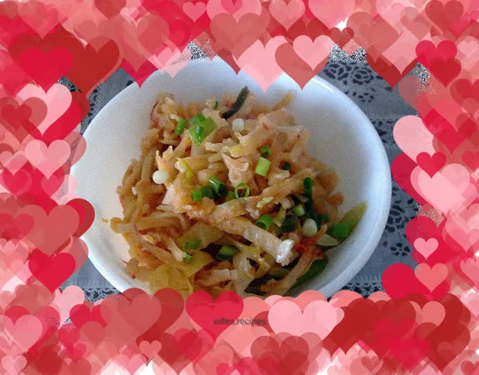 Lotus cauliflower fried cake