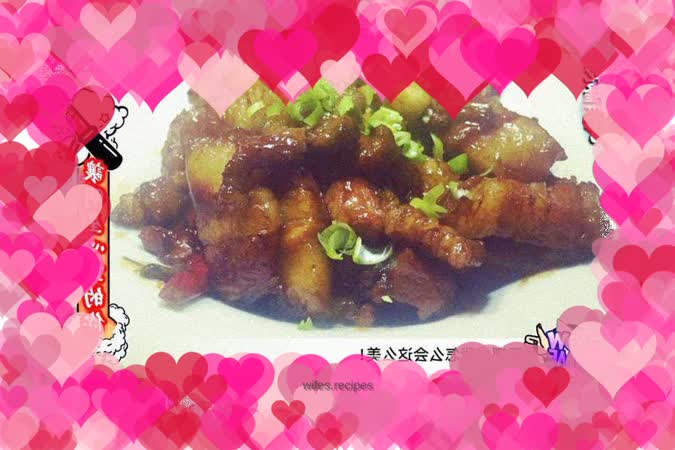 Home version braised pork