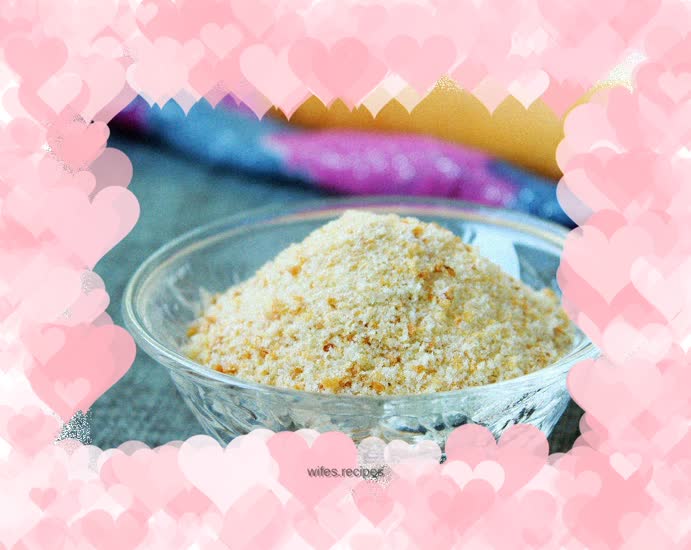 Homemade bread crumbs