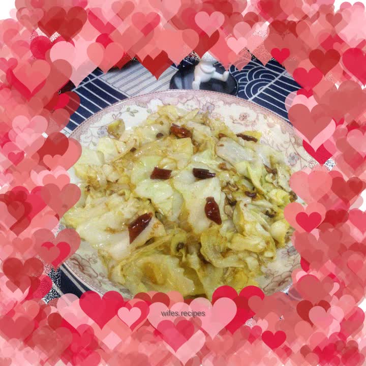 Spicy hand-shredded cabbage