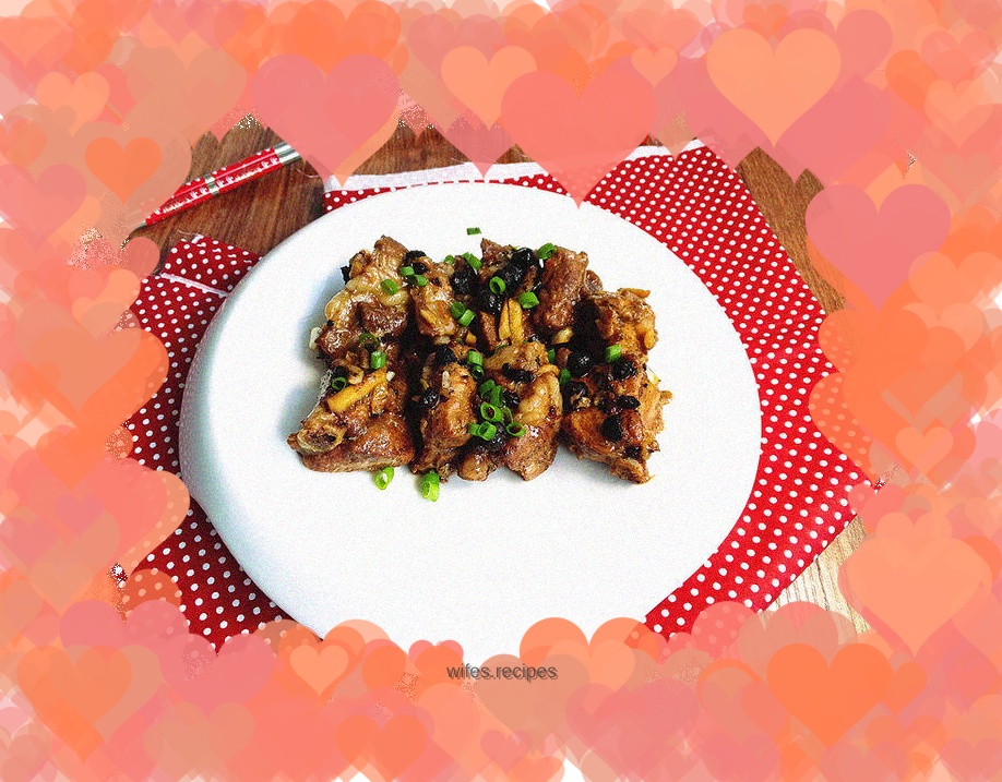 Steamed Pork Ribs with Black Bean Sauce