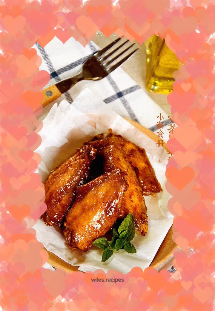 Sand tea flavored chicken wings