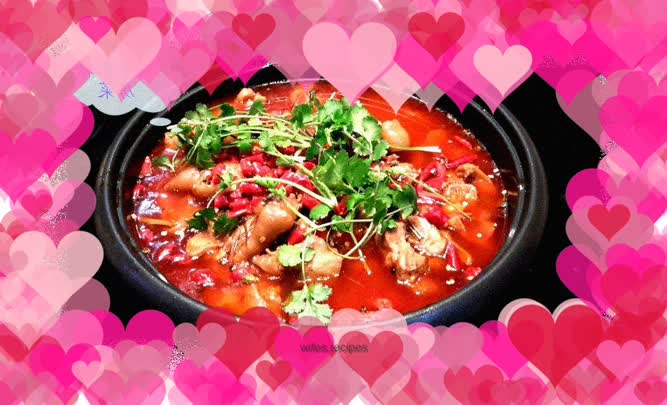 Chongqing spicy boiled hoof flower