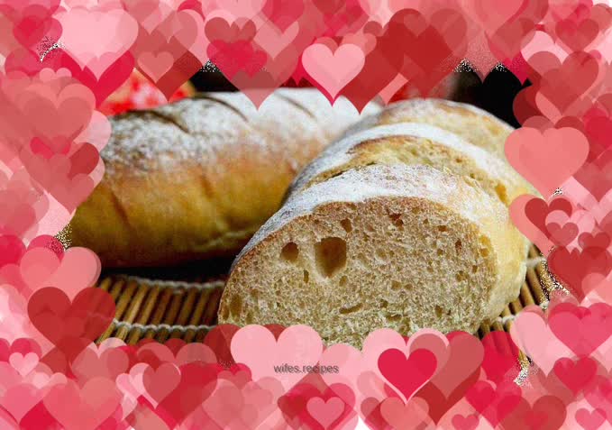 Yogurt baguette