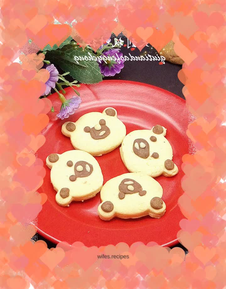 Handmade bear biscuits