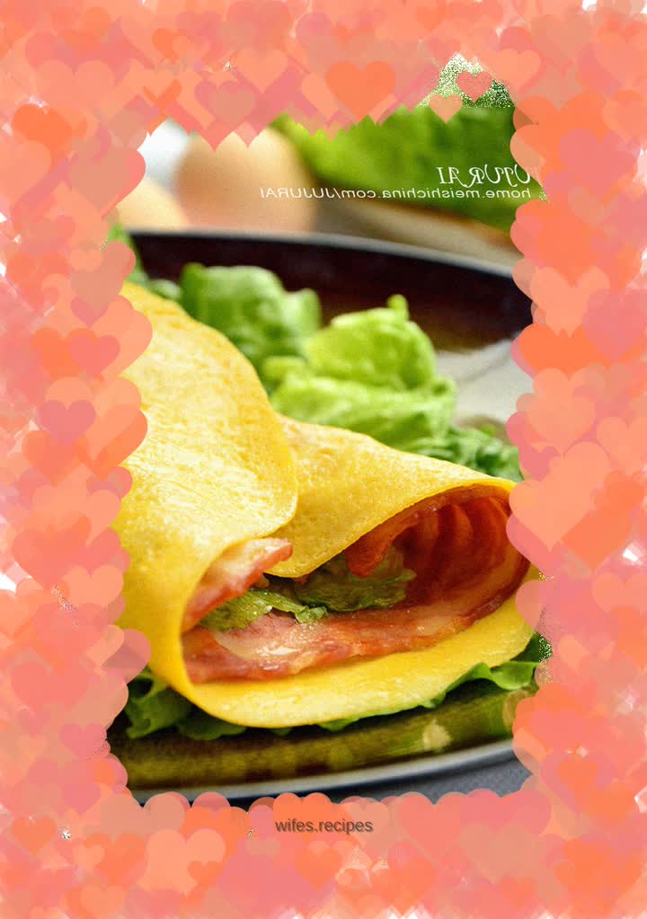 Bacon Egg Burrito