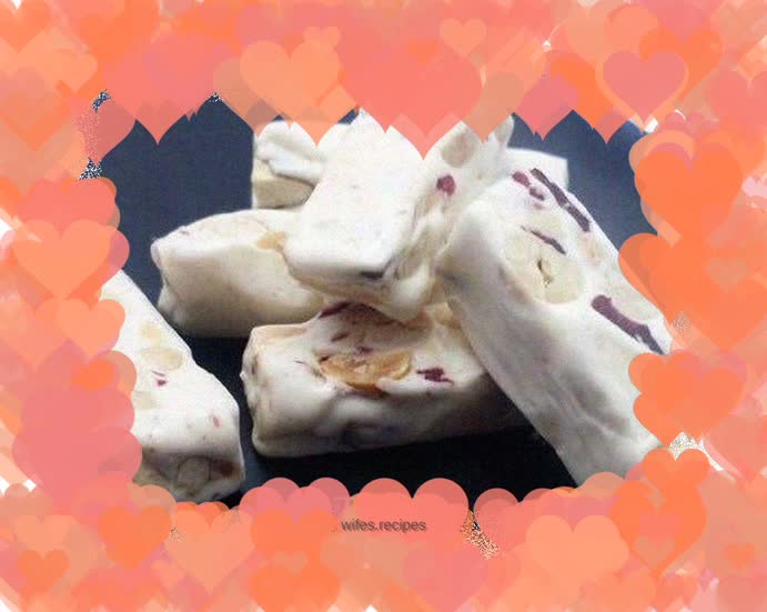 Cranberry Peanut Nougat