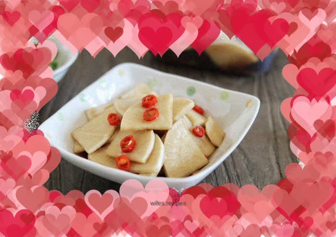 Sweet and sour radish