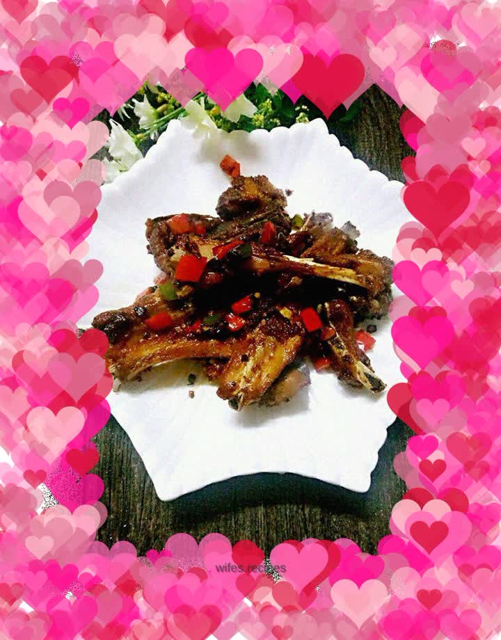 Salt and pepper pork ribs