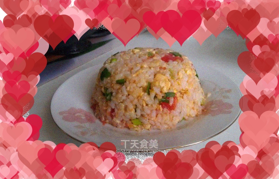 Tomato and egg fried rice