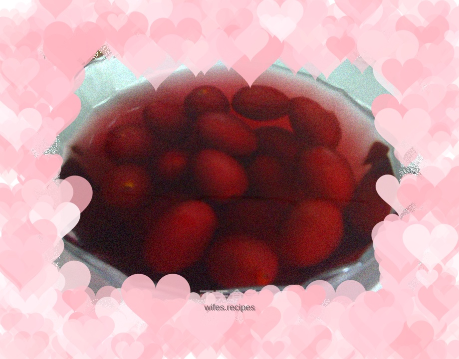 Red wine cherry tomatoes