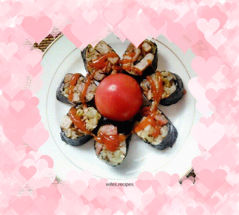 Braised Rice with Sausage and Beans