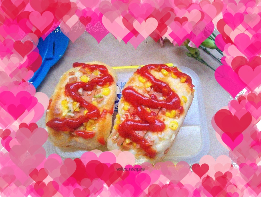 Tomato Sauce Salad Bread