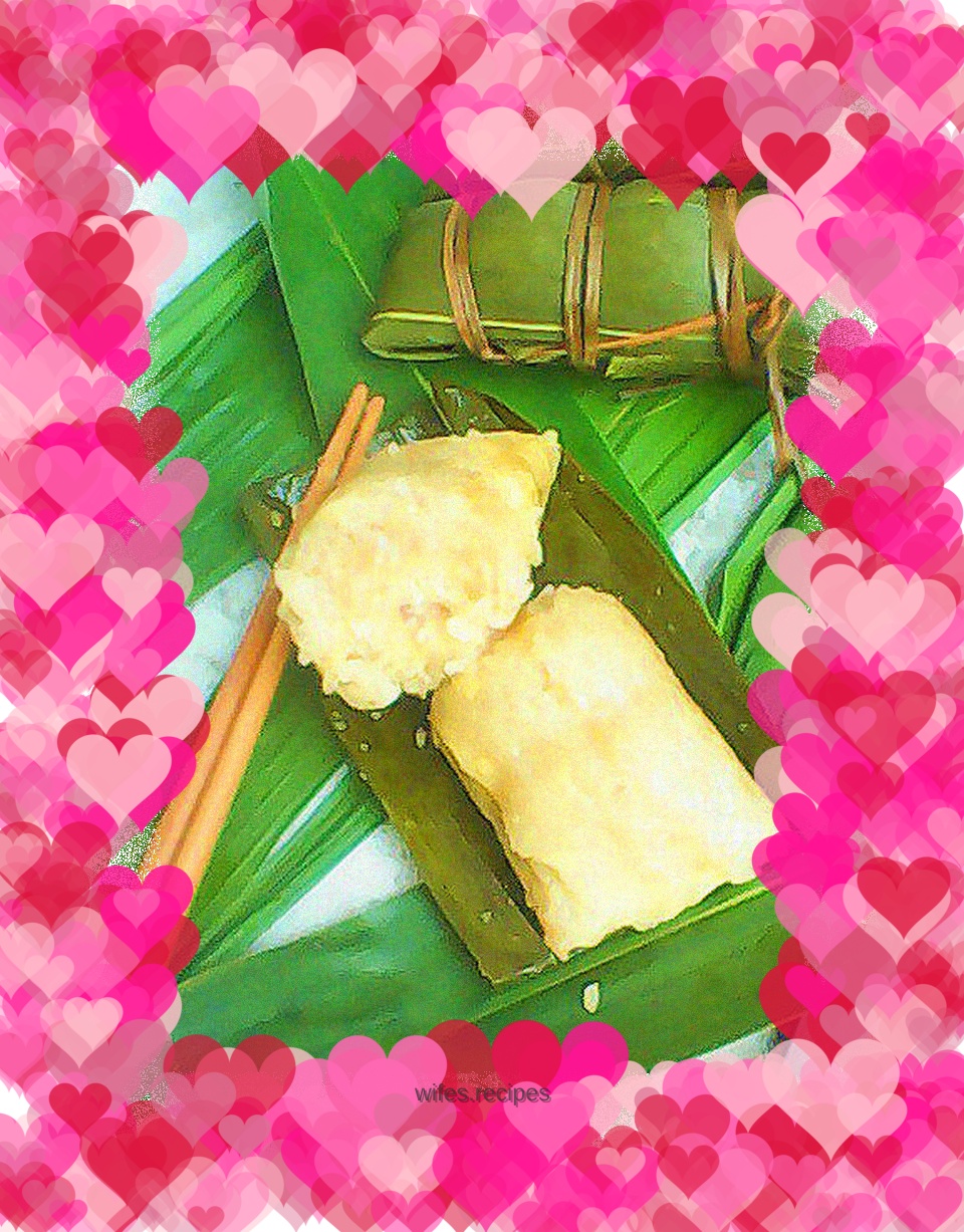 Mung bean rice dumplings