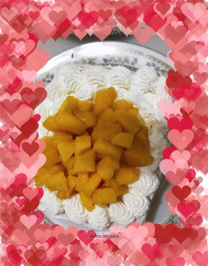 First time decorating cake