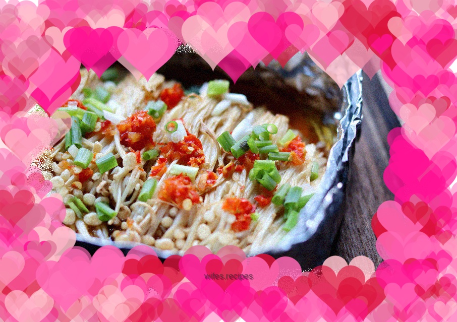 Grilled Enoki Mushrooms (Air Fryer Version)