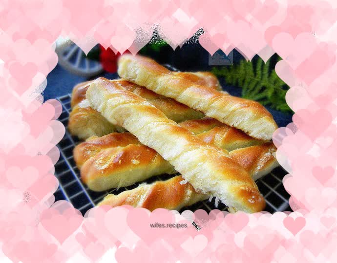 Stuffed twisted pork buns