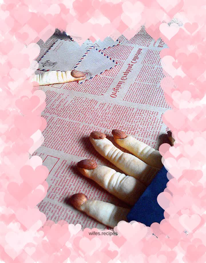 Do you dare to eat the old witch's golden finger? ——————[Witch finger cookies]