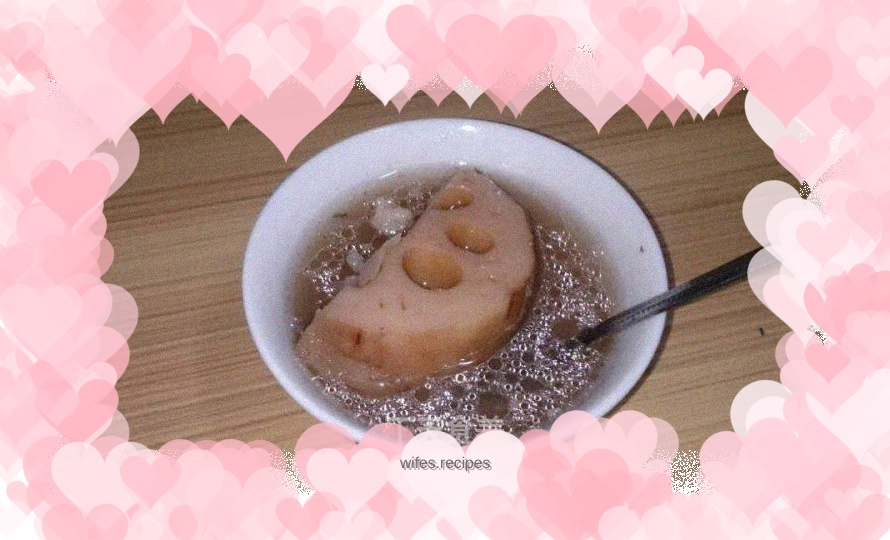 Lotus root and pork bone soup