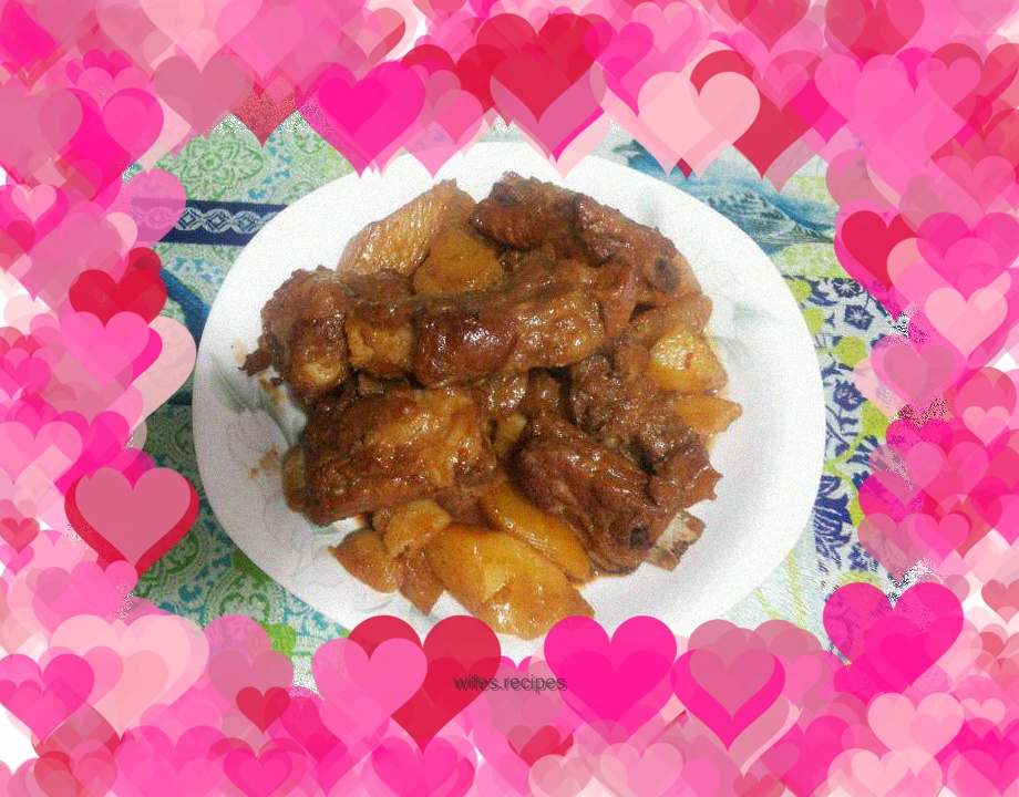 Braised Pork Ribs with Potatoes