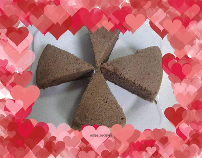 8-inch cocoa steamed rice cake