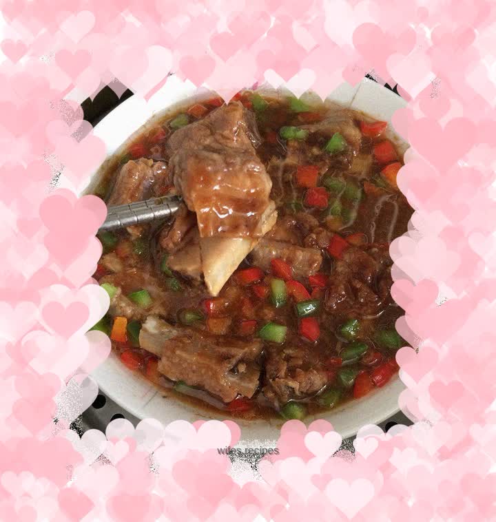 Sauce Steamed Pork Ribs (with detailed step-by-step pictures)