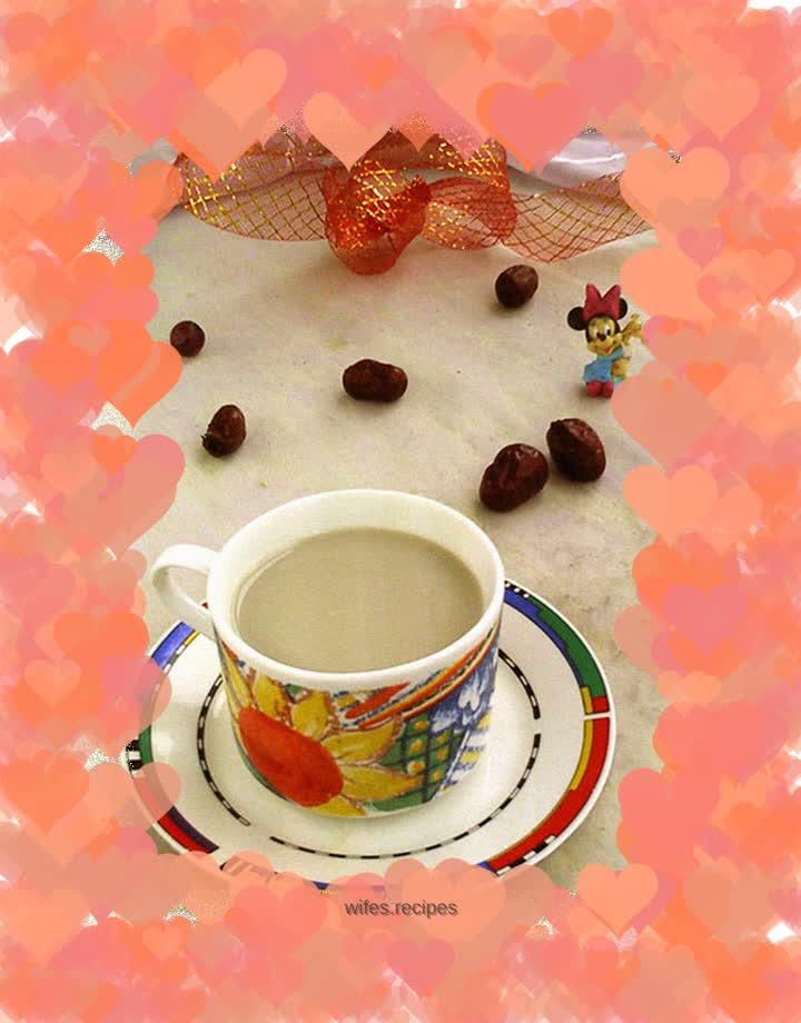 Red dates and five bean soy milk