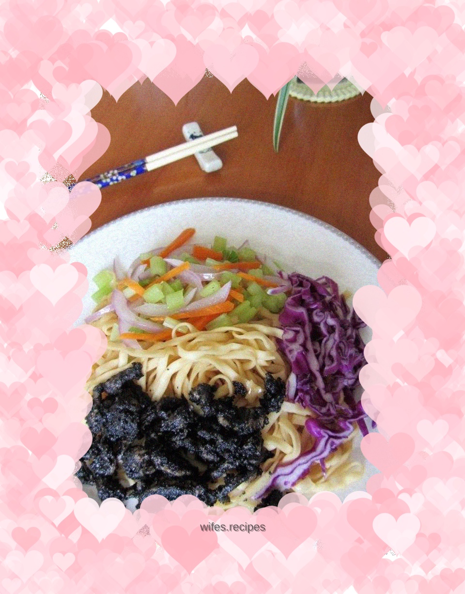 Sesame paste cold noodles