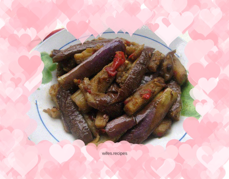 Simple Sauce-flavored Eggplant