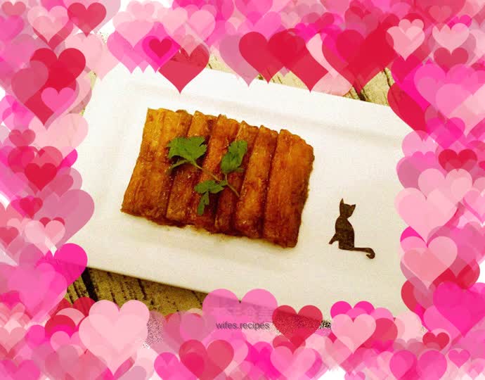 Braised hairtail fish