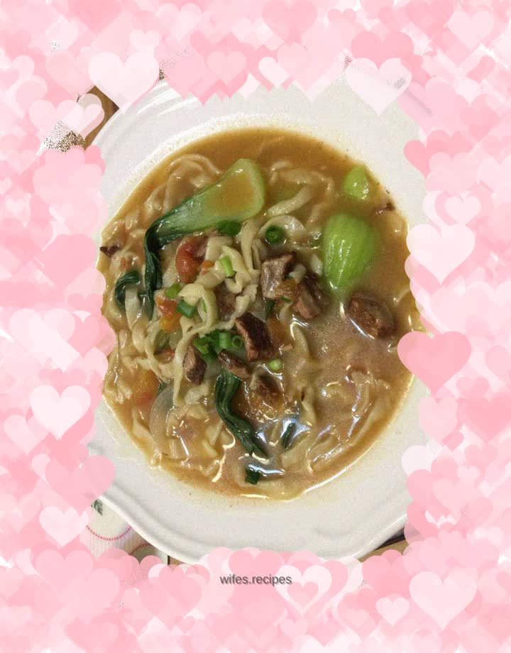 Tomato Beef Noodles