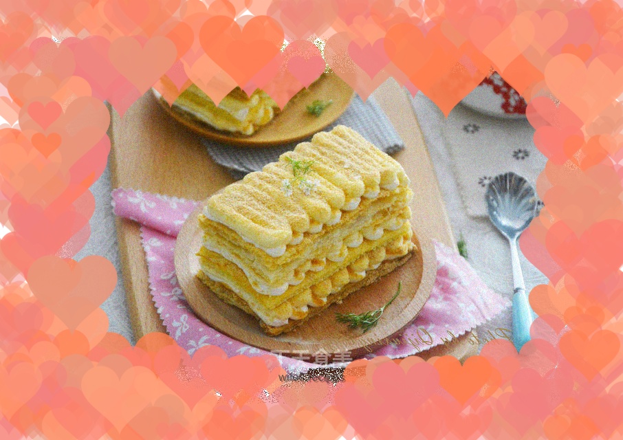 Soy Milk Napoleon Cake