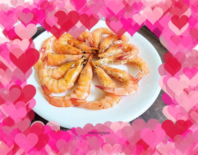 Air fryer version of salt and pepper shrimp