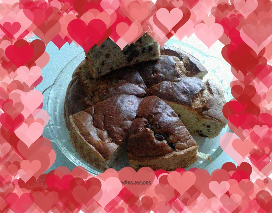 Red Date Honey Bean Chiffon Cake