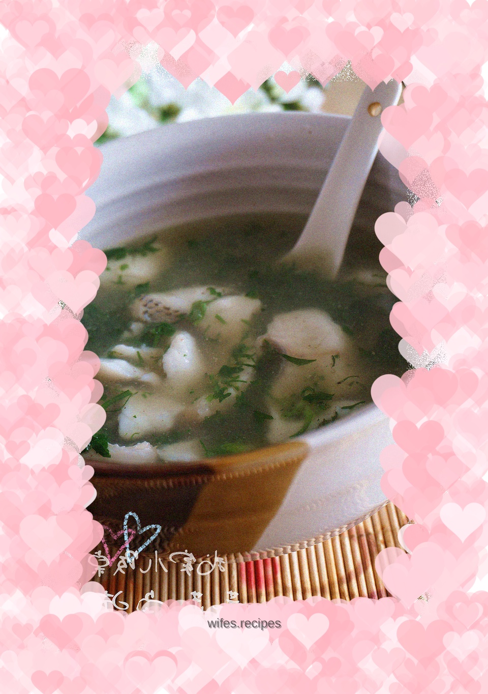 Jade Shepherd's Purse Fish Fillet Soup