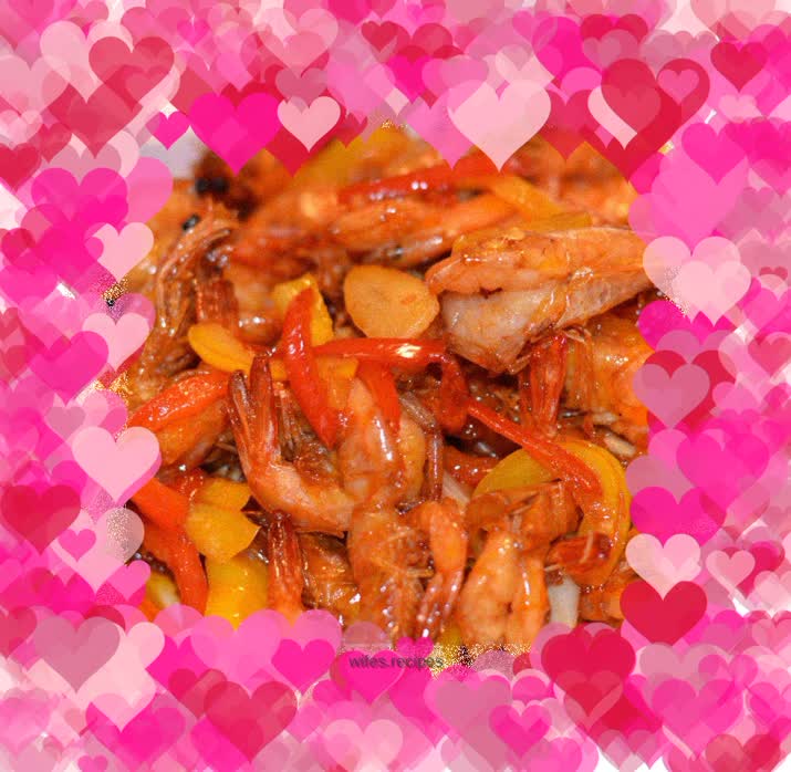 Thai spicy and sour shrimp