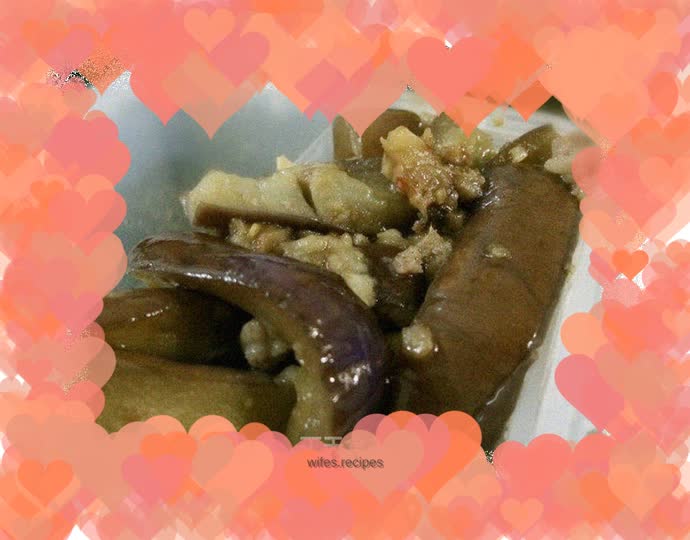 Simple recipe for salted fish and eggplant stew