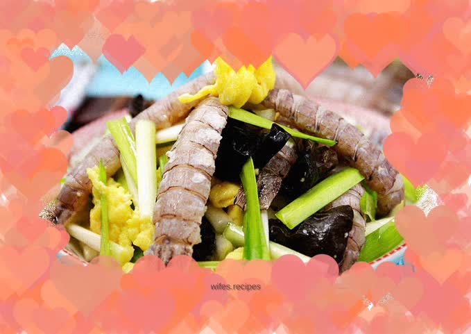 Stir-fried shrimps and scallops with chives